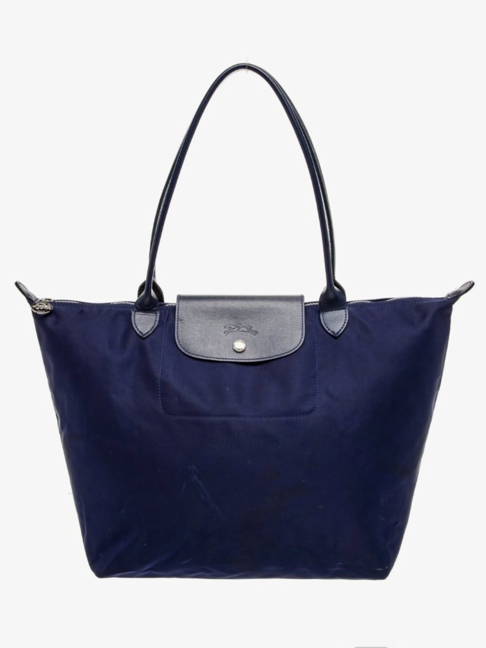 Longchamp Le Pliage Neo Small Tote Navy Blue Nylon